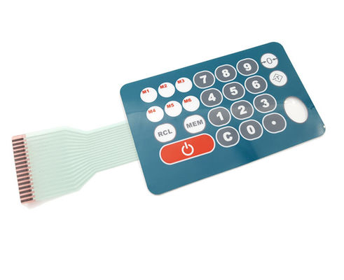 0.1-0.4mm Tactile Membrane Switch For Intuitive Electronic Control