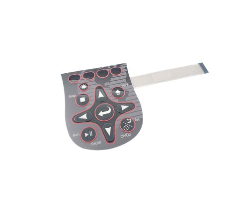 0.15mm Custom Tactile Membrane Switch For Electronic Devices Moisture Proof Dust Proof