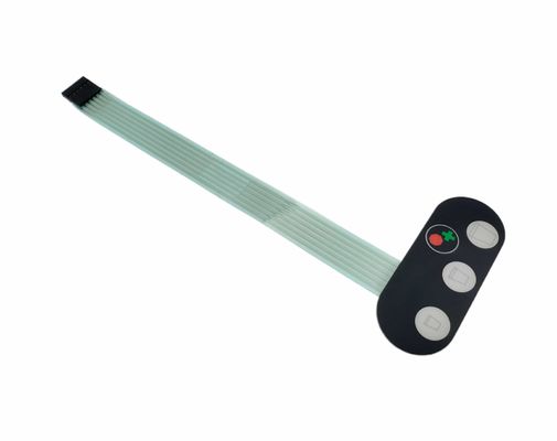 Single Sided Double Sided Circuit Layout Connector Membrane Switch