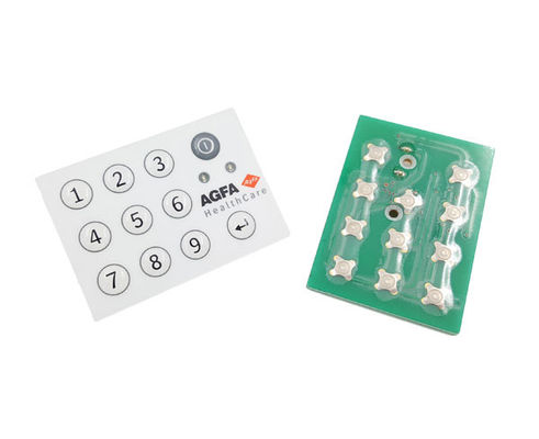 White FR-4 Single Layer PCB 1oz Copper Thickness
