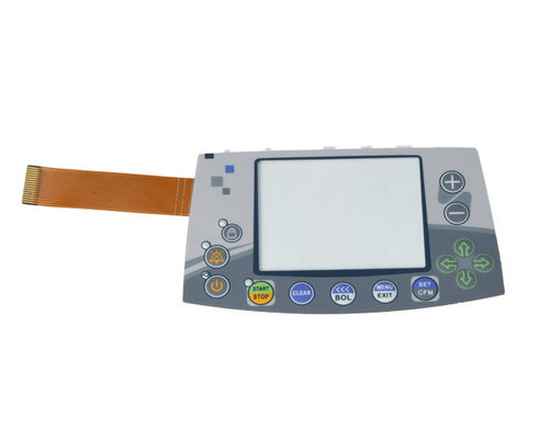 0.125mm-0.25mm Thickness LED Membrane Switch IP67 IP Rating