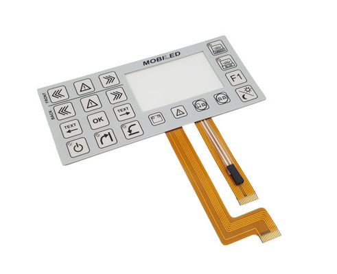 Uniform Light Distribution Electro Luminescent EL Membrane Switch For Clear Visibility