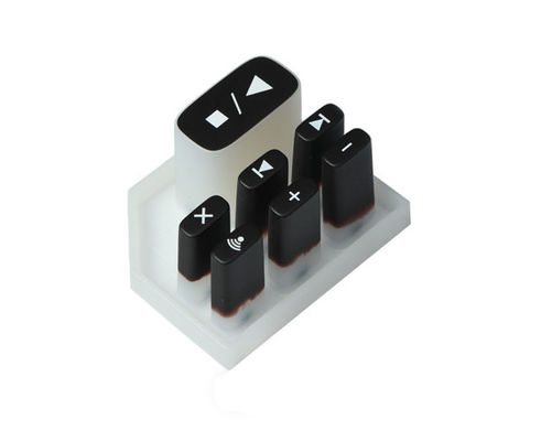 Tight Tolerance Silicone Rubber Keypad Rectangular Dustproof