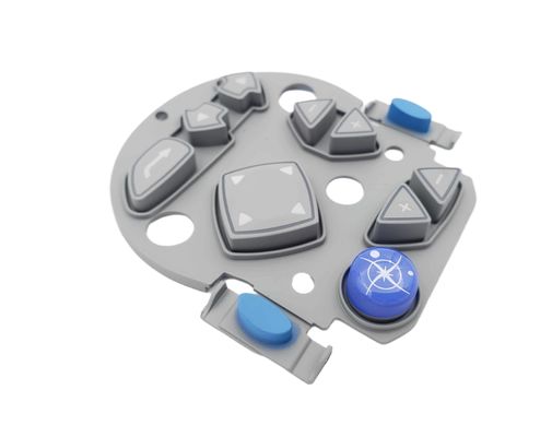 Non Slip Rubber Keypad Membrane Switch Flexible High Durability