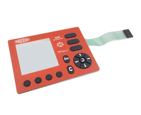 Dustproof Waterproof Custom Membrane Switch Panel For Compact Applications