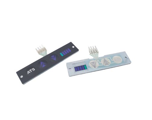 Impact Resistant Plastic Panel Backer Membrane Switch For Extended Lifespan