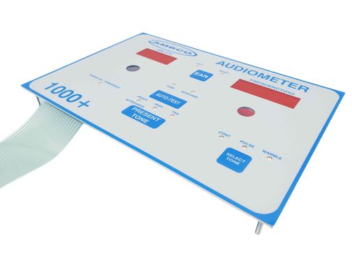 High Strength Stainless Steel Aluminum Metal Panel Backer Membrane Switches