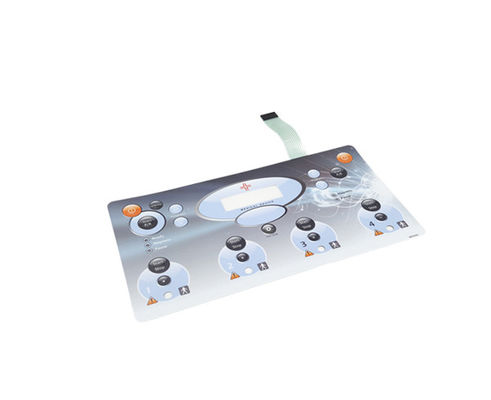 Polyester Full Color Digital Print Overlays For Multifunctional Interfaces