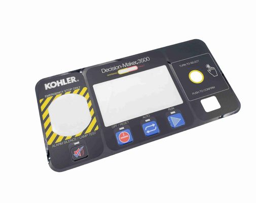 Customizable Silk Screen Print Overlays For Industrial And Consumer Devices