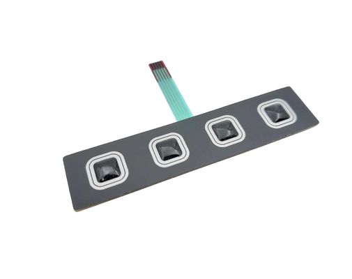 Waterproof Dustproof PU Doming Overlay Custom Membrane Switch
