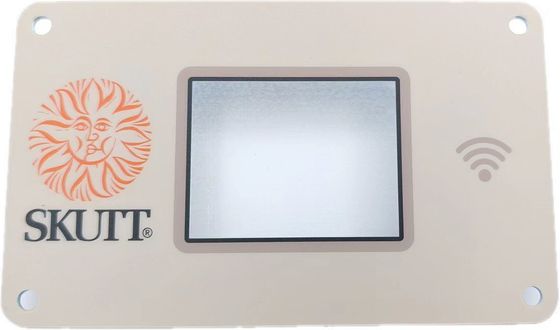 High-End Membrane Switch with Metal Panel Backer for Industrial Commercial Settings